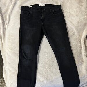 Hollister Men's Dark Black Skinny Jeans